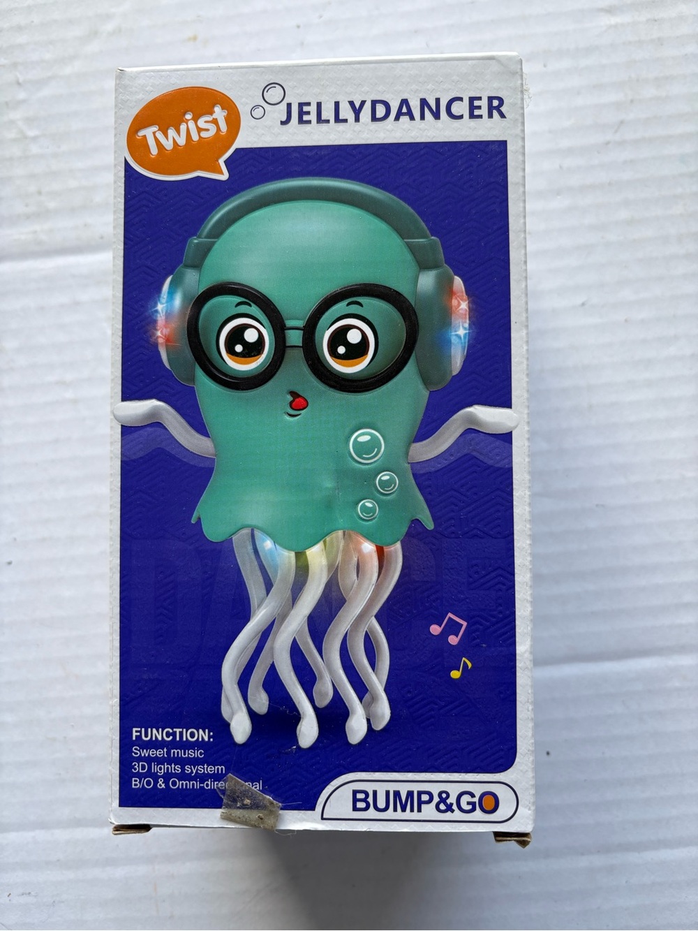 Zonopy Jelly Dancer Twist Light-Up Jellyfish Toy - Teal